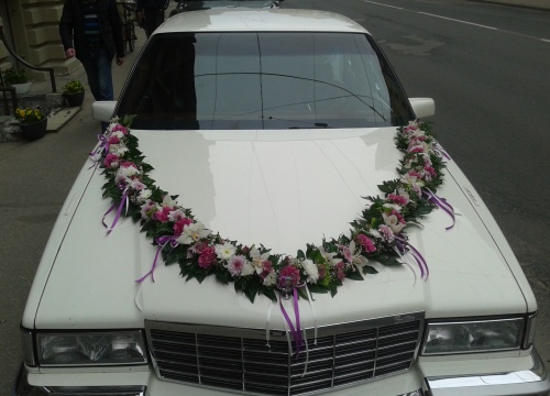 kāzu auto dekorēšana